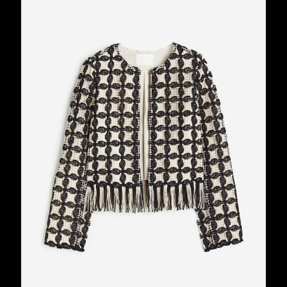 H&M Crochet-Look Jacket - Picture 1 of 2